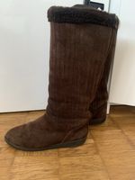 Bally braun lammleder stiefel