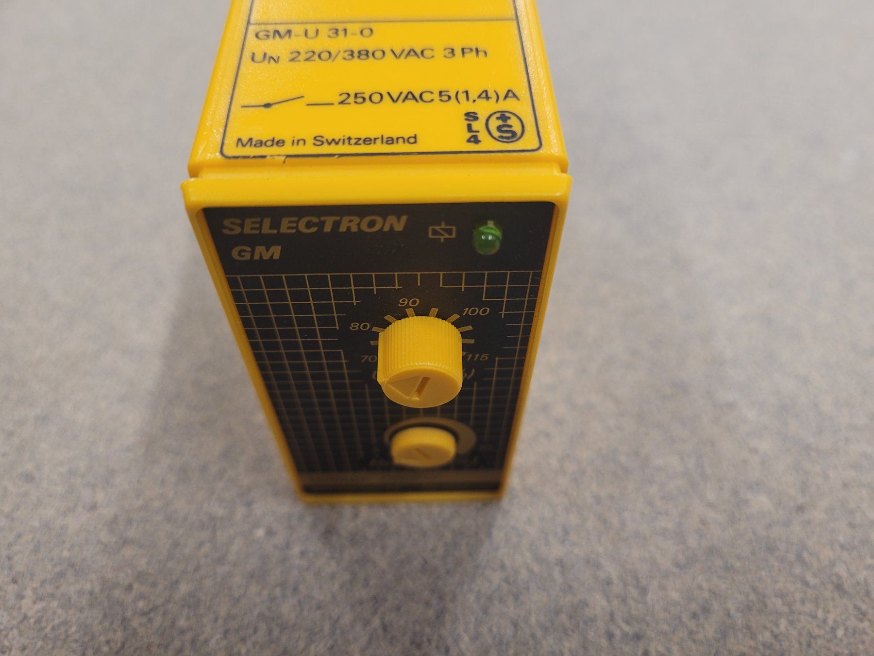 Sistema di controllo: Selectron GM Spannungsregler - GM-U 31-0 – Usato da Vitznau venduto da Vitznau84 5