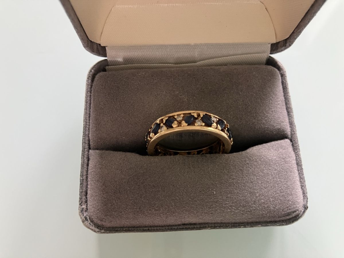 Ringe: Alliance Ring mit Saphiren und Brillanten – Gebraucht aus Bern von robertch
