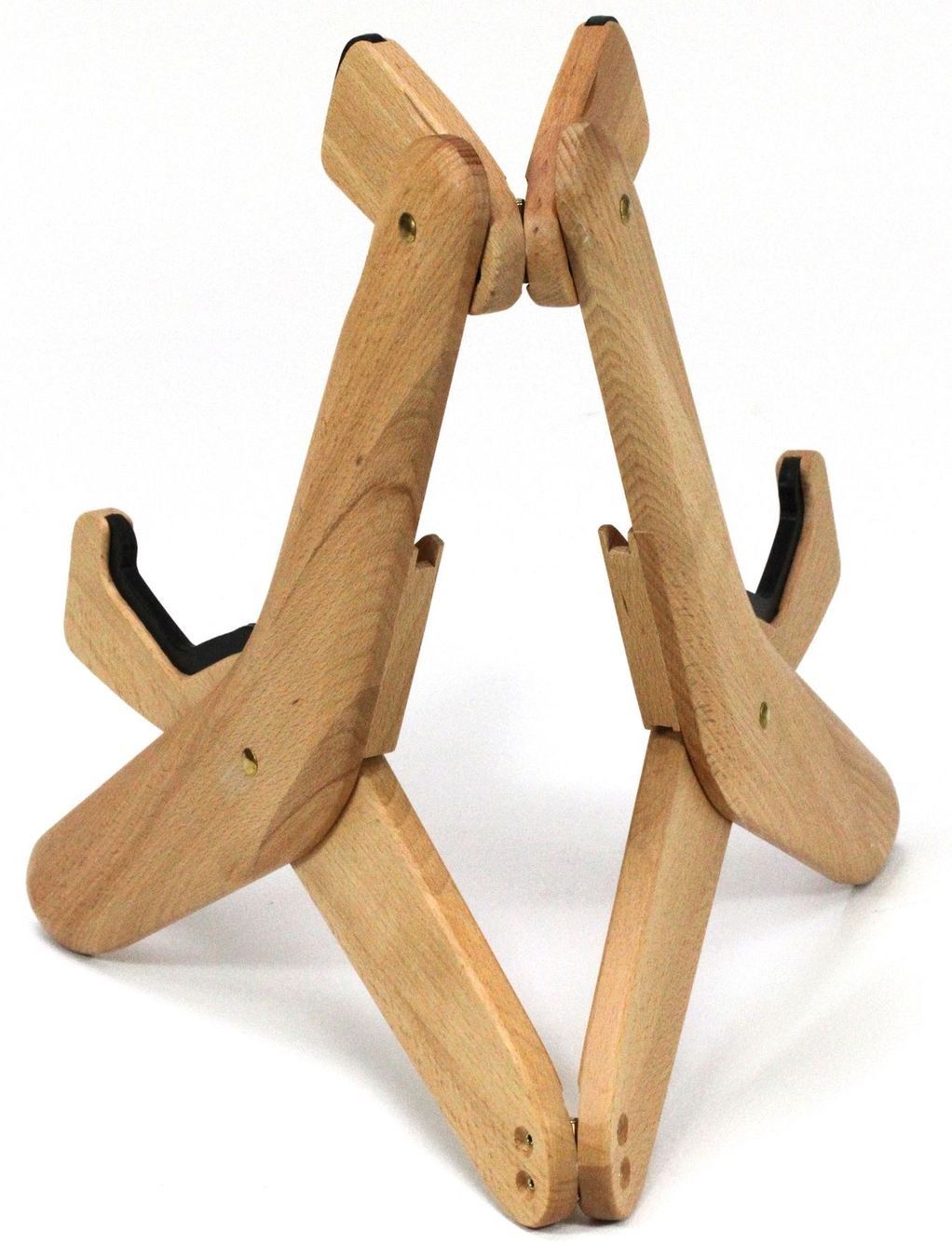 Supporti per strumenti musicali & leggii: Gitarrenständer Buchenholz klappbar Aktion – Nuovo e nell'imballaggio originale da Escholzmatt venduto da crazyteam 1