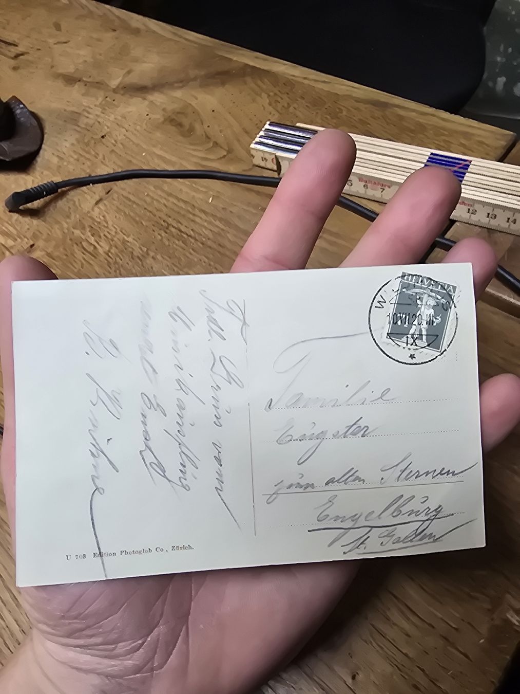 Cartoline postali: Alte Ansichtskarte Wildhaus, seltene Schweizer Geschichte (Q – Usato da Rorschach venduto da TimelessTrading 1