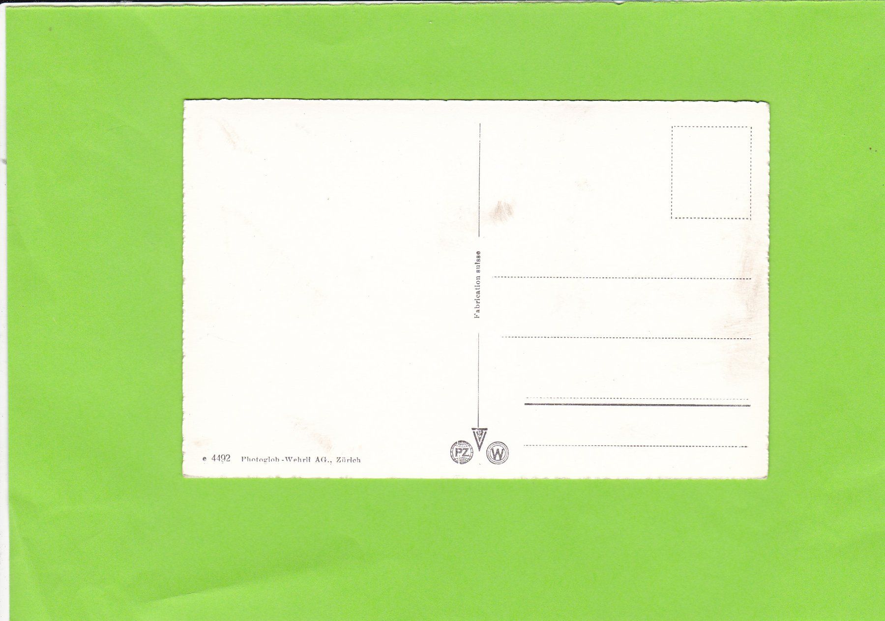 Cartoline postali: Axenstrasse – Usato da St. Peterzell venduto da neckertal 1