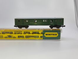 Minitrix 3027 SBB Gepäckwagen Spur N