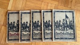 Unser Volk in Waffen - Grenzbesetzung 1914/15 Band 1 bis 5