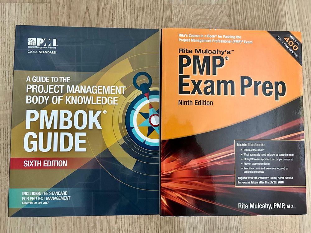 PMI PMBOK Guide 6th / Ritas PMP Exam Prep 9th (Neu (gemäss Beschreibung ...