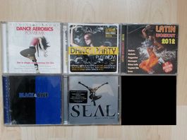 Dance, Latino, Black&Blue, Seal Hits, 90er, Workout