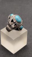 Giftring aus Sterling-Silber signiert