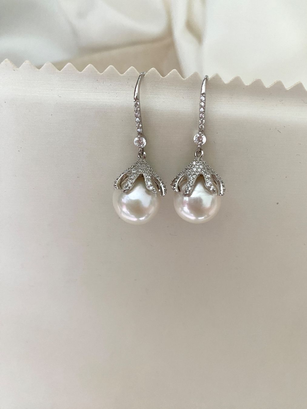 Boucles d'oreille: 12 mm Perlen Ohrringe/Süsswasserperlen echte – Neuf avec emballage d'origine à Sarnen par Yingsperlen2