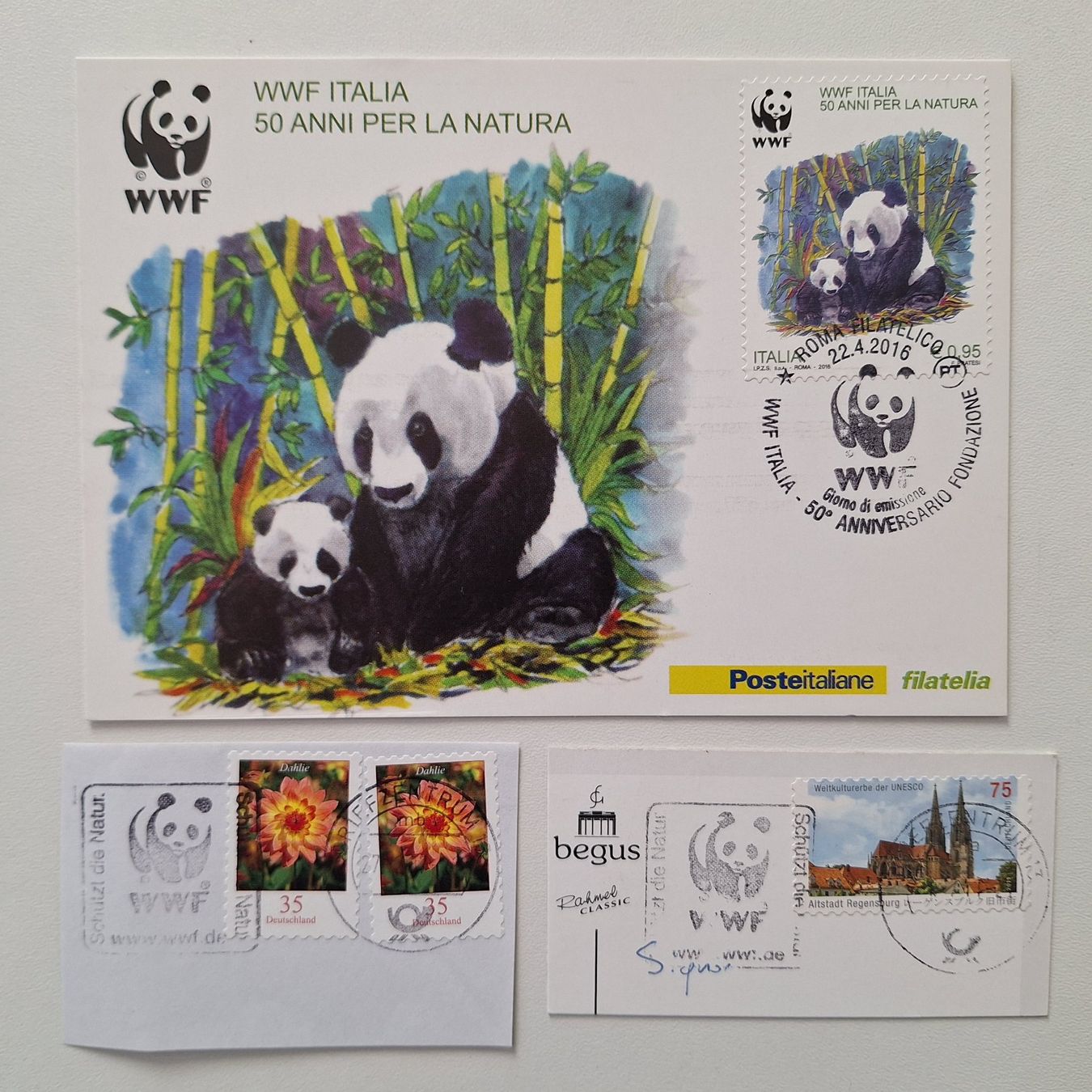 Tutti i francobolli: Thematika Panda Bär – Usato da Sonvico venduto da deca66