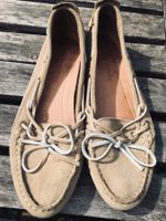 Marc o Polo Mokassins Wildleder hellbraun Gr. 39