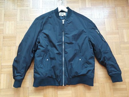 Schwarze Weekday Bomberjacke für Damen in Grösse S