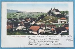 Seewen (SO) - Dorfansicht - 1901