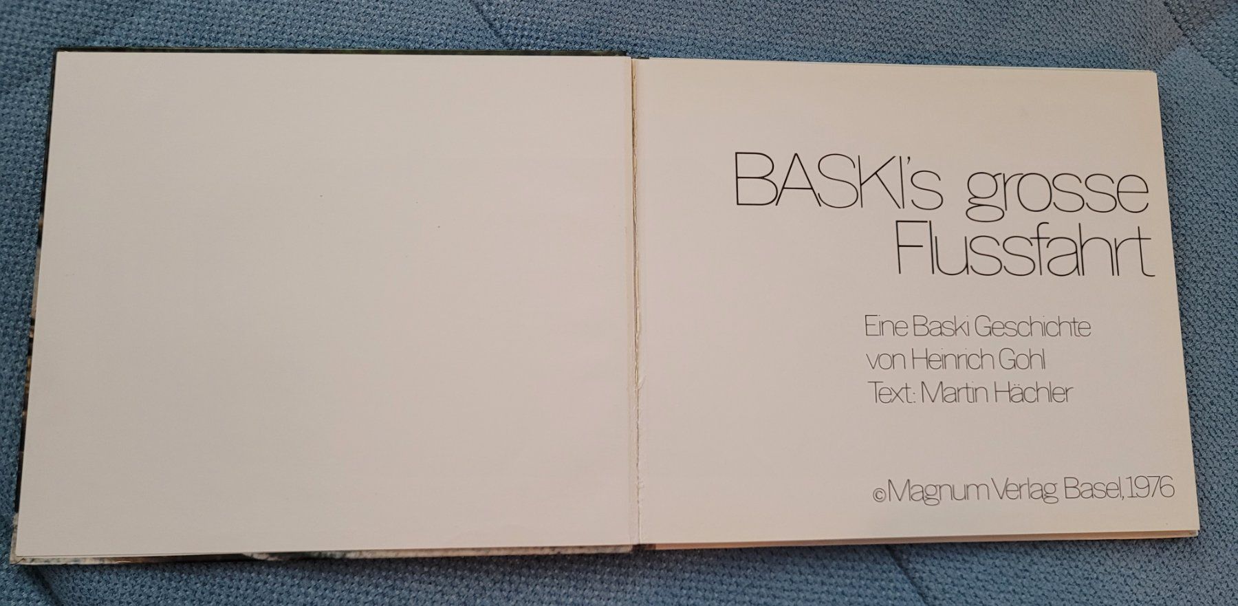 Libri: Baskis grosse Flussfahrt – Usato da Sevelen venduto da Motchi 1