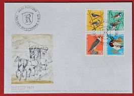 TAG DER BRIEFMARKE RÜTI ZÜRICH SATZ PRO JUVENTUTE 236 1971