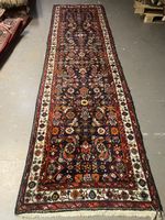 Antike Perser Teppich Läufer Hamedan