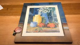 Wunderschönes Bild "Still Life III" v. Franz Heigl, Unika...