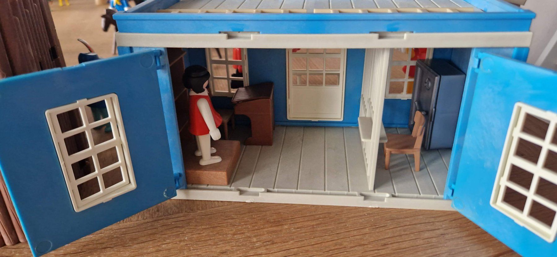 Playmobil Giocattoli: Ensemble Playmobile Fort Union, Indiens, Chevaux, Banque – Usato da Münchenbuchsee venduto da capa2014 4