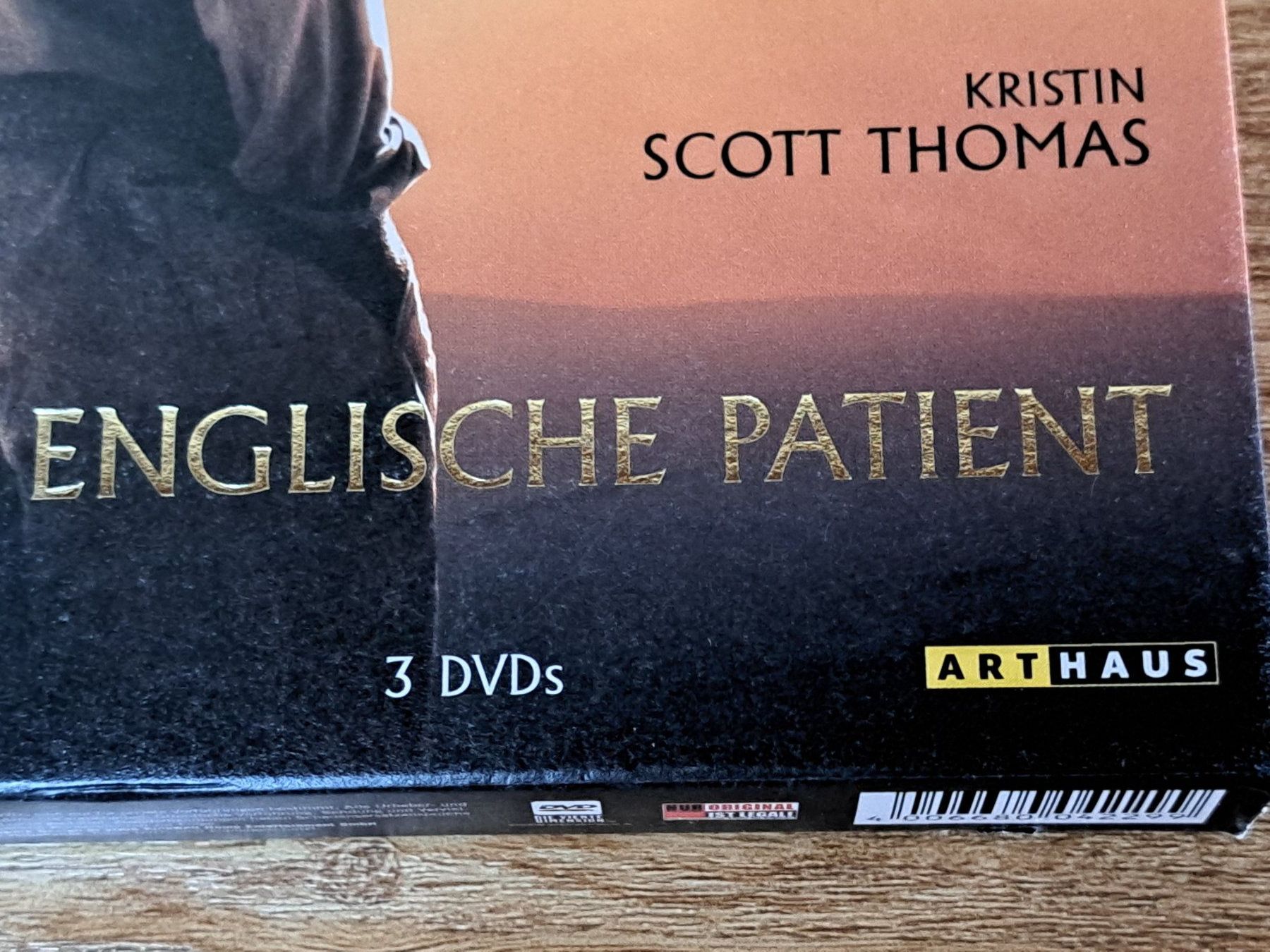 Tutti i DVDs: Der Englische Patient  3-Disc Arthaus Premium Collection – Nuovo (secondo la descrizione) da Unterseen venduto da Kanica 2