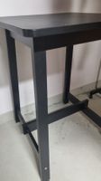 Bartisch / Stehtisch schwarz – 100 cm hoch
