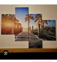 Leinwandbild Strandmotiv von Canvarto