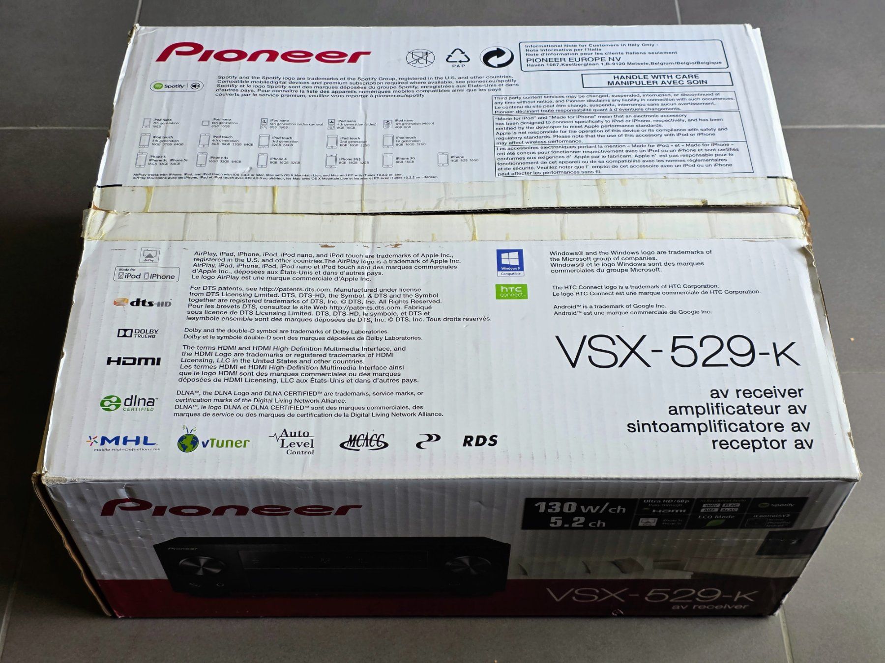 Pioneer Récepteurs: Pioneer VSX-529-K AV-Receiver – D'occasion à Luzern par Newphyte 5