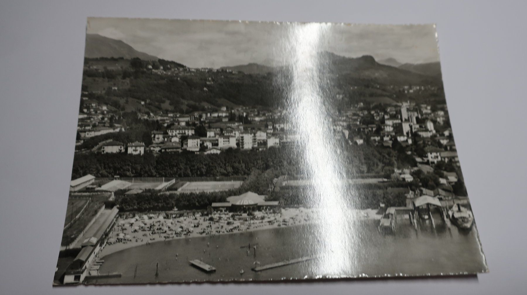 Ansichtskarten: Lido Lugano – Gebraucht aus Cormoret von Pascalll2001 1