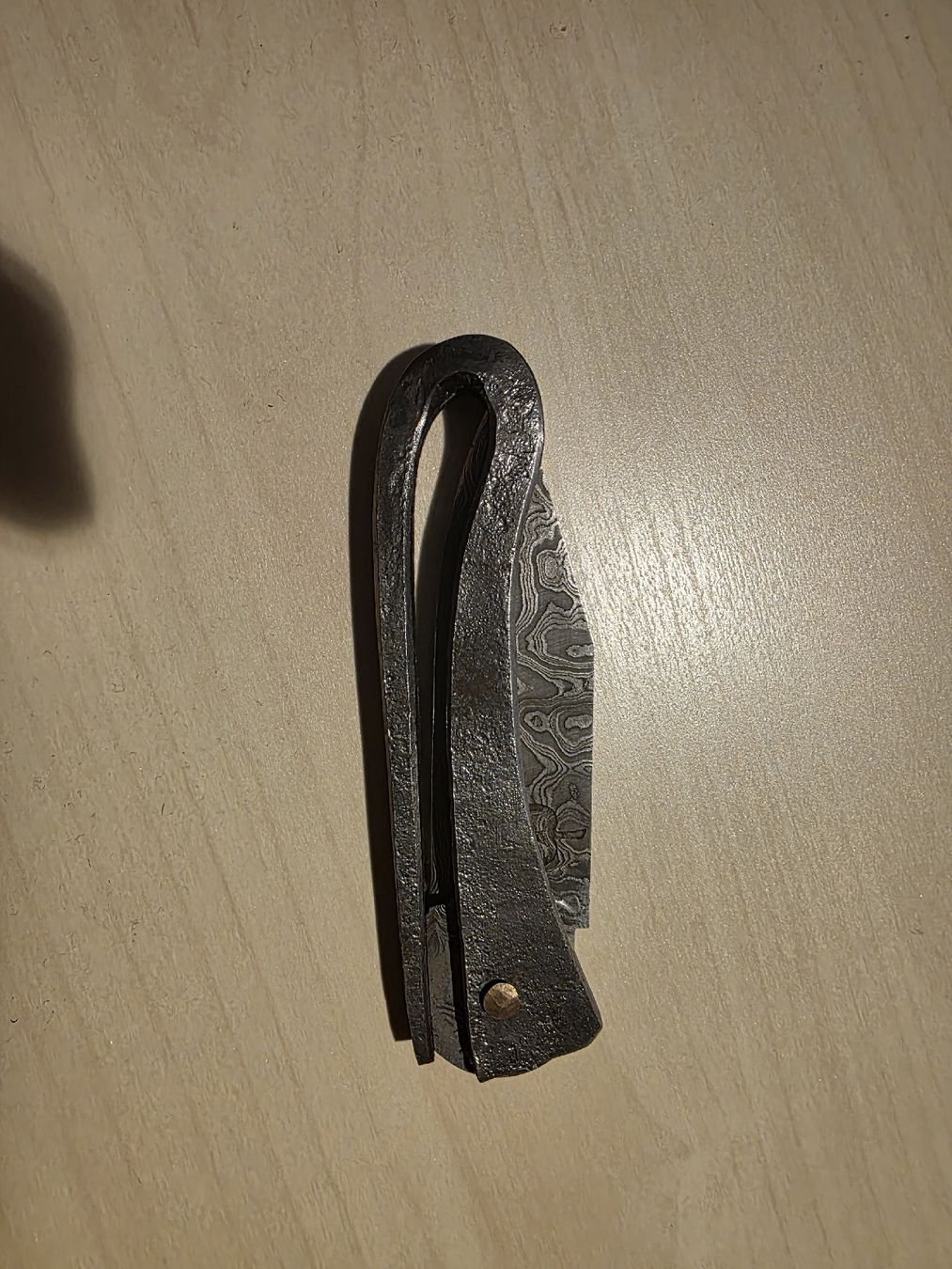 Coltelli tascabile: Damast Klappmesser – Nuovo (secondo la descrizione) da Flims Dorf venduto da bru_l9bk 2