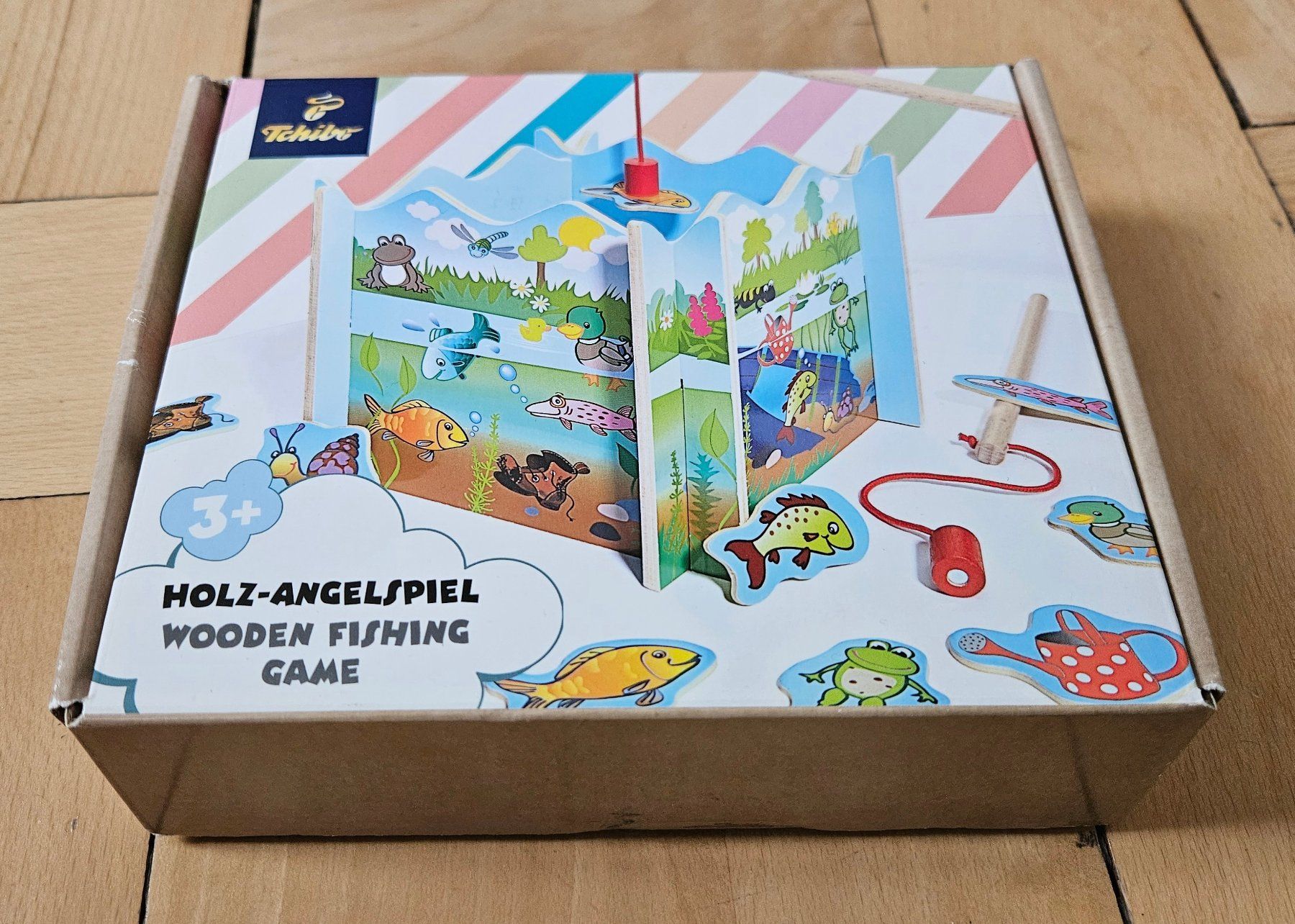 Giocattoli: Holz Angelspiel 20-teilig – Nuovo (secondo la descrizione) da St. Gallen venduto da Patrizia0711