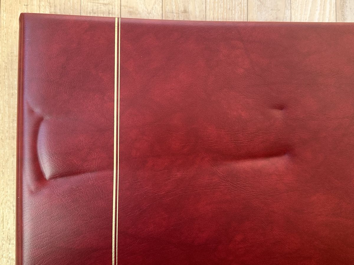 Safe Album: SAFE Ringbinder Morocco, weinrot,  Gebrauchsspuren, 14 Ring- – Usato da Schmitten / FR venduto da Samsara169 2