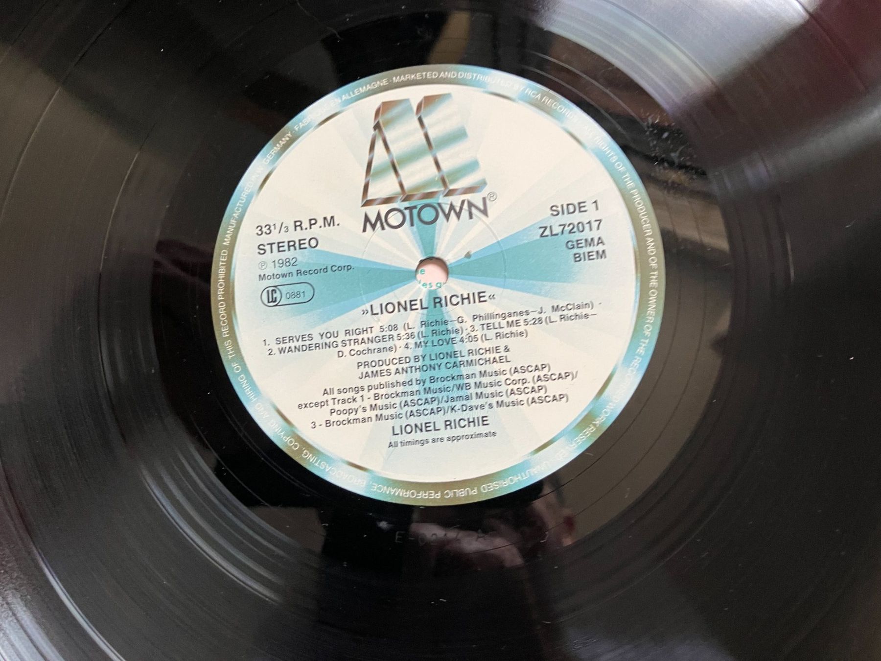 Schallplatten: Lionel Richie – Gebraucht aus Aarwangen von Jukebox3 6