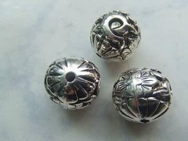 Riesenperle metallisiert   25x24 mm