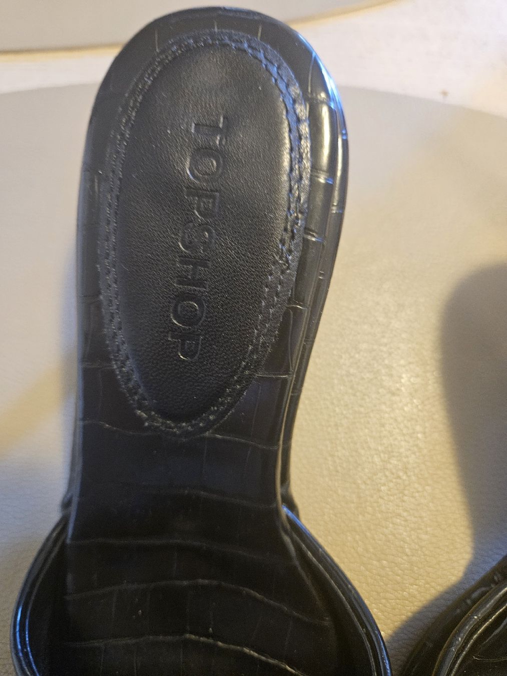 Topshop Chaussures femmes: Mules noires Topshop. – Neuf (Voir description) à Lausanne par durranis 1