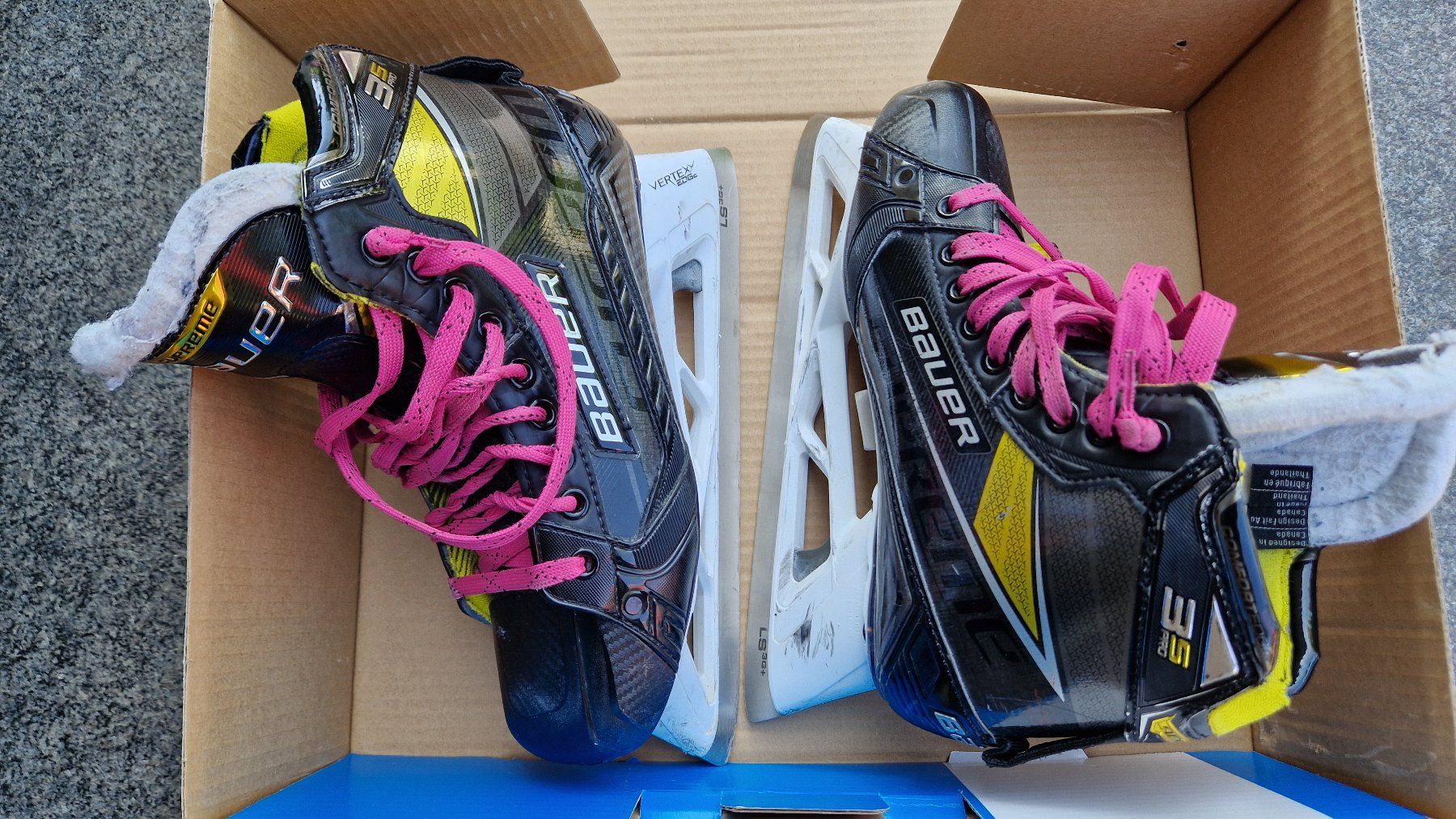 Bauer Pattini da ghiaccio: Schlittschuhe Goalie, Grösse 7.5 – Usato da Tafers venduto da alex1712 2