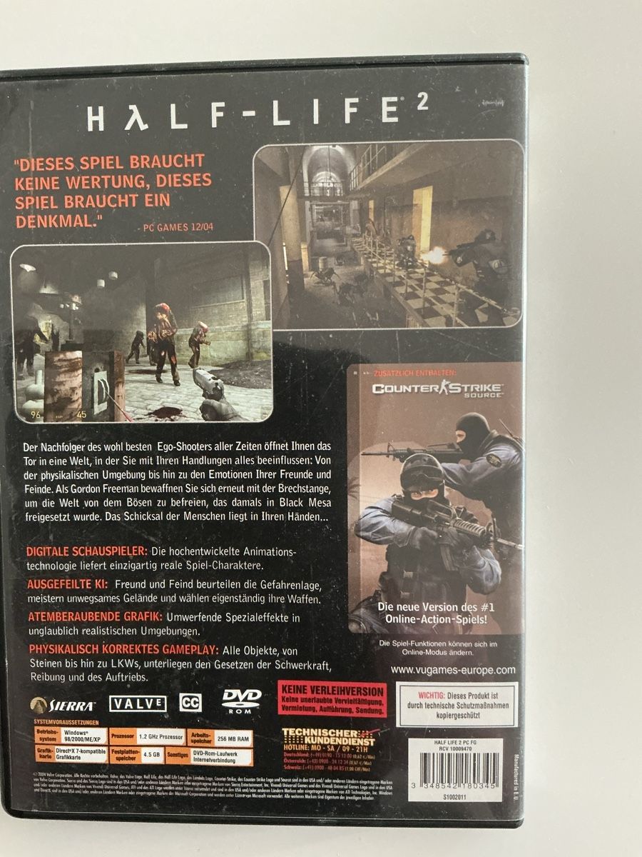 Giochi: Half-Life 2 (PC) – Usato da Münchringen venduto da loo_b7bd 1