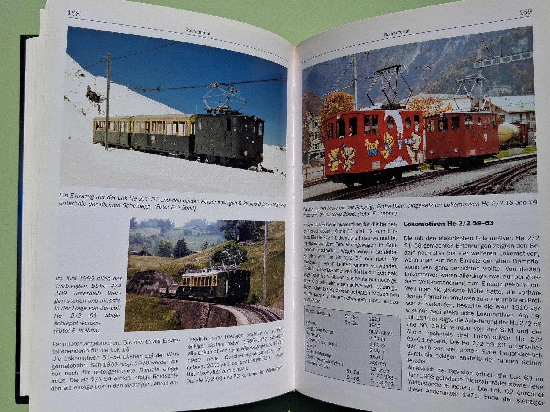 Libri: Wengernalpbahn, Florian Inäbnit, Prellbock Verlag – Nuovo (secondo la descrizione) da Cheyres venduto da Thiele 4