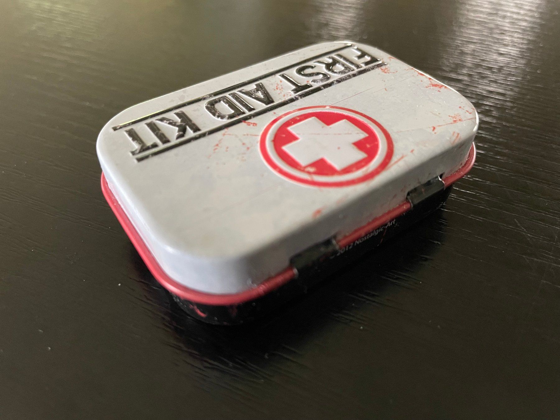 Contenitori & Simili: Blechdose Dose Behälter FIRST AID KIT Klappdeckel – Usato da Oftringen venduto da allesmeins 2
