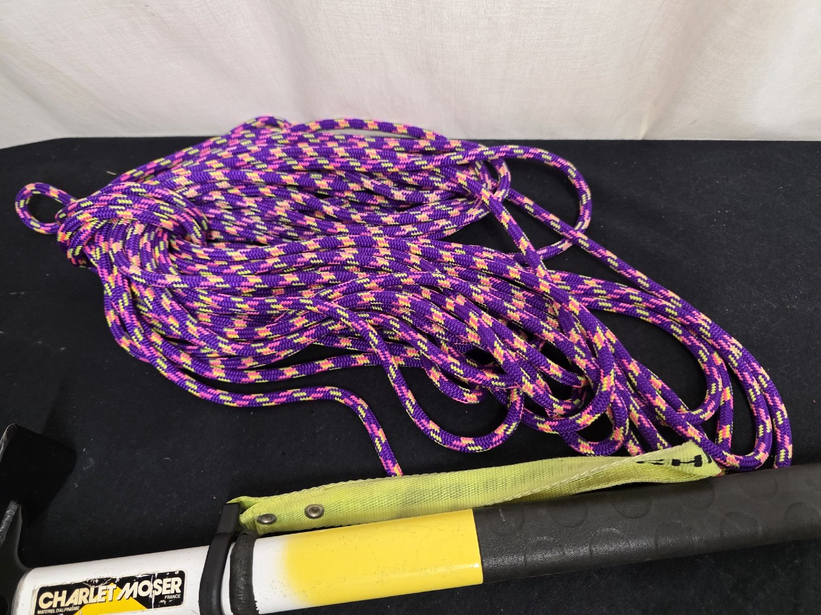 Attrezzatura da arrampicata: Eispickel Charlet Moser mit Seil  – Usato da Wolfertswil venduto da Antiko 4
