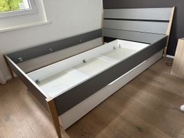 Bettschublade für unters Bett 90x200 Paidi