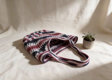 Handmade Crochet Market Bag