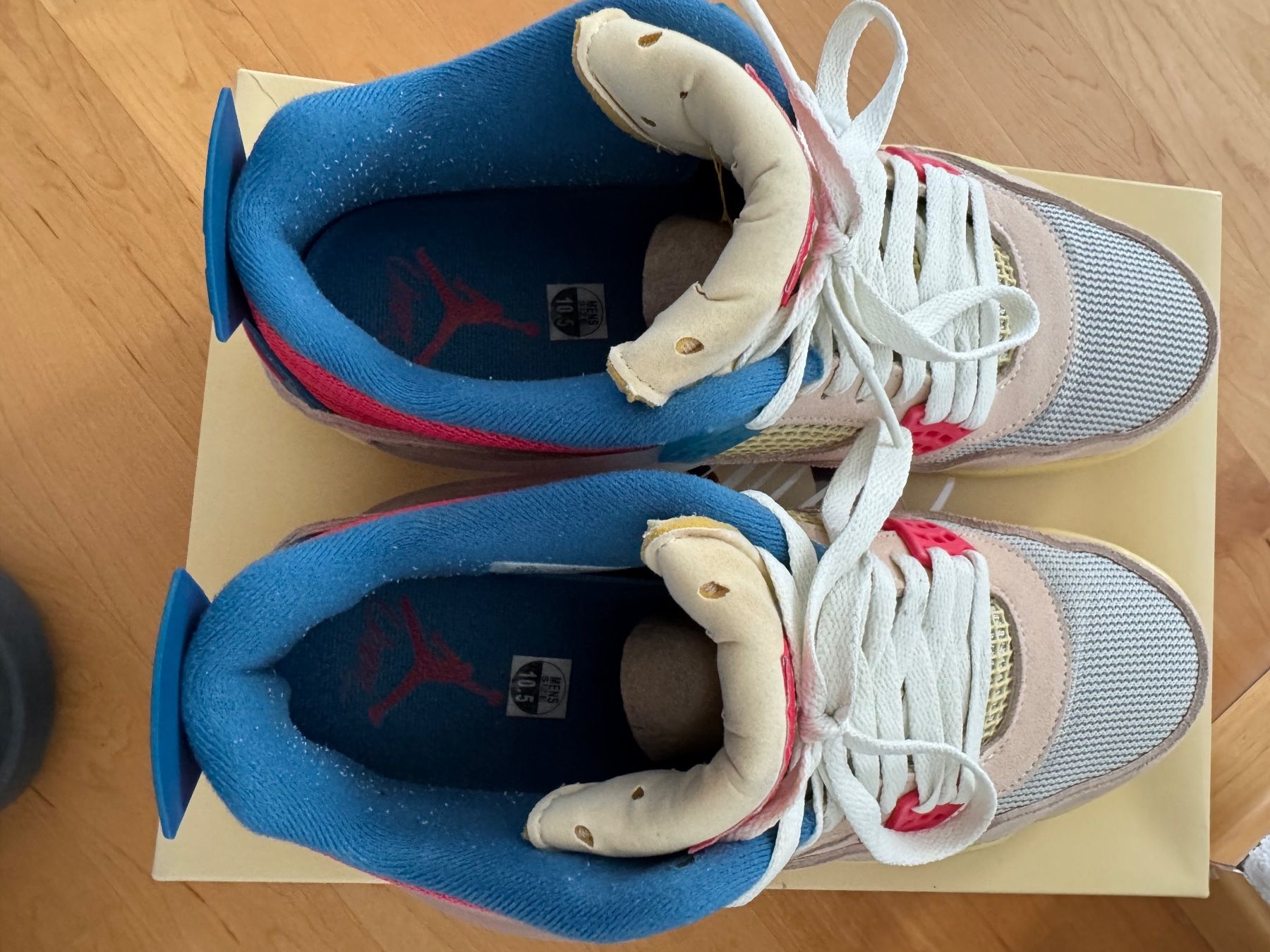 Jordan Scarpe da uomo: Jordan 4 Union LA Guava Ice Grösse 44.5 – Usato da Liestal venduto da Leanus 4