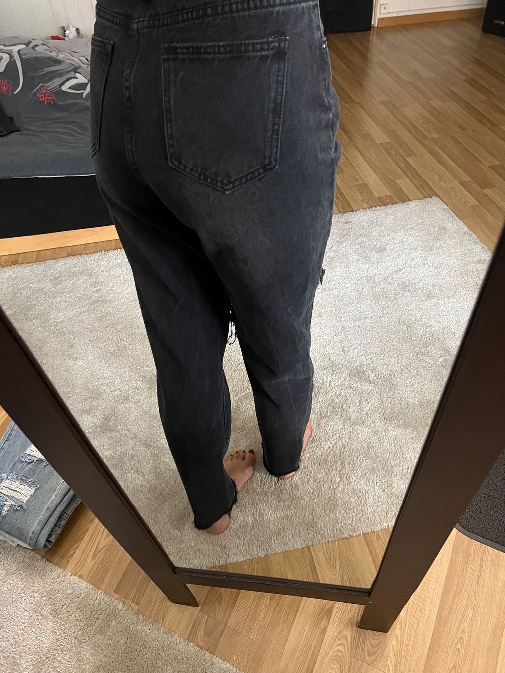 Shein Jeans: Jeans noir Shein / taille M – Neu (gemäss Beschreibung) aus Charmey (Gruyère) von ya_12 2