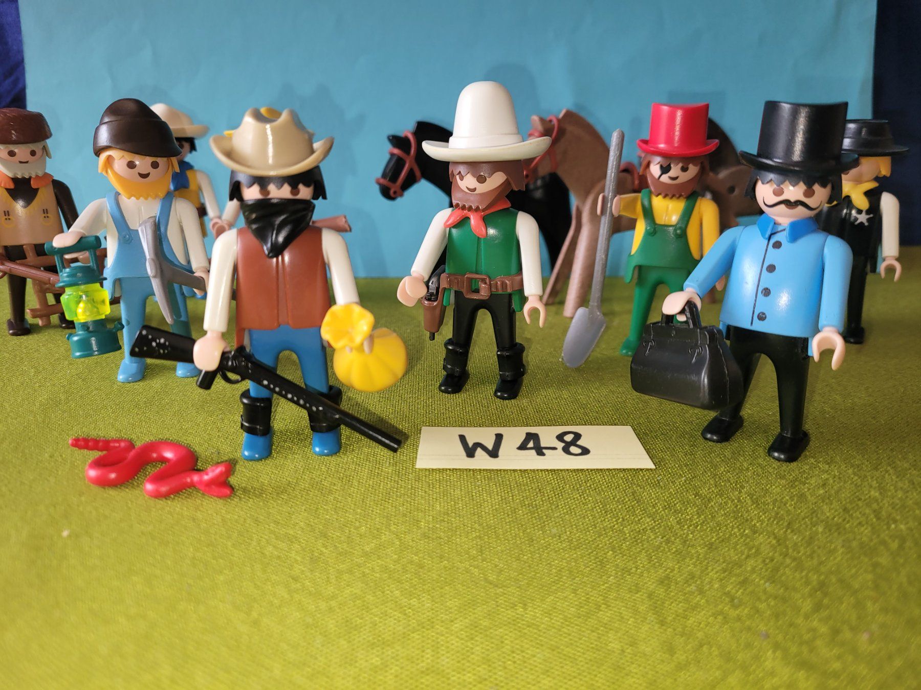 Playmobil Giocattoli: Playmobil Western Figuren W48 – Usato da Aarberg venduto da Fink010 1