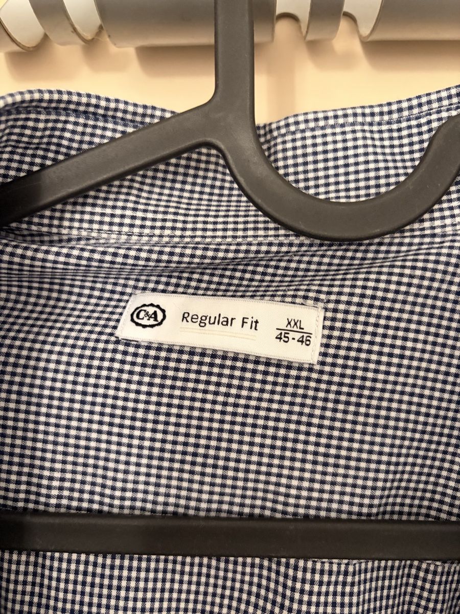 C&A Camicie: Hemd C&A Regular Fit Grösse XXL Karomuster blau – Nuovo (secondo la descrizione) da St.Gallen venduto da rslalfs 1