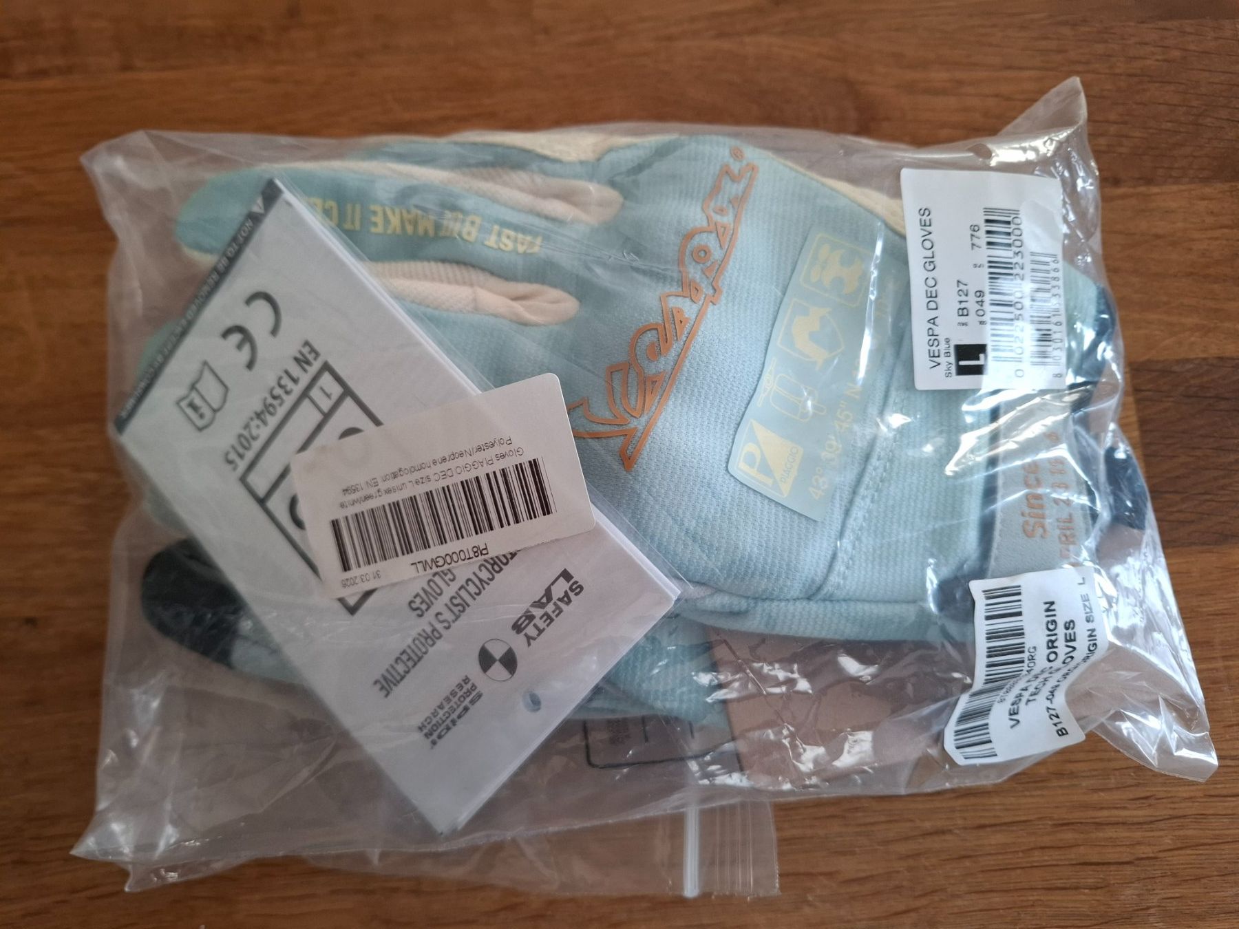 Guanti & manicotti: Handschuhe PIAGGIO Vespa DEC, Grösse L – Nuovo e nell'imballaggio originale da Wangen b. Olten venduto da Wincardo 2