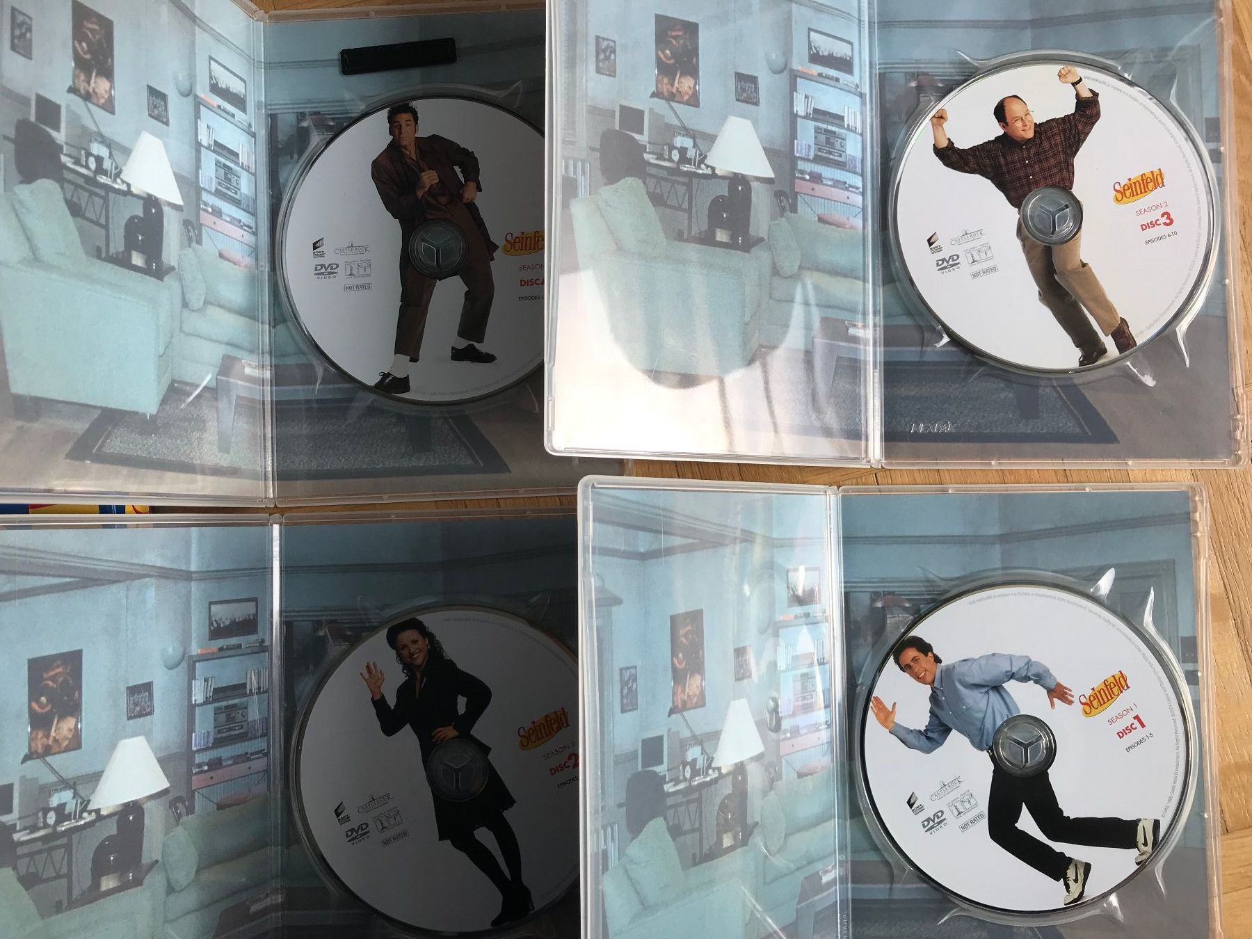 Tutti i DVDs: Seinfeld - Seasons 1 & 2 - DVD – Usato da Zürich venduto da Malcom 1