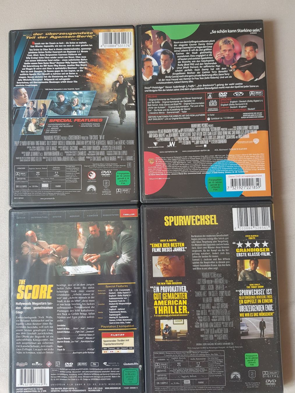 Tous les DVDs: Action und Mystery DVD-Pack 03 – D'occasion à thun par lucky_manxy 1