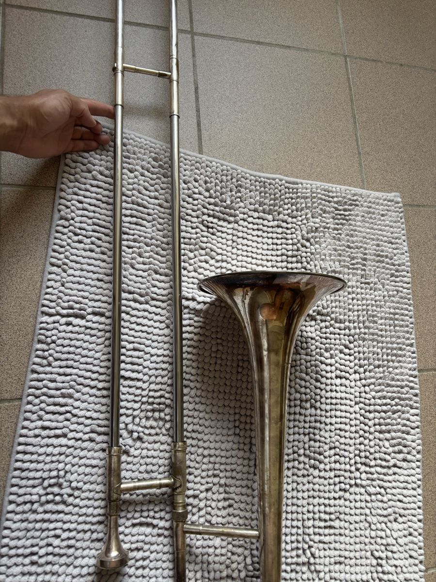 Musikinstrumente: Trombone Ténor Antique Couesnon Paris – Gebraucht aus Buttes von ButtA15 4