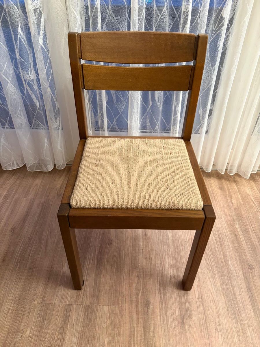 Set di tavolo e panche: Esstisch mit 4 Stühlen aus massivem  Holz – Usato da Egerkingen venduto da Rose74 6