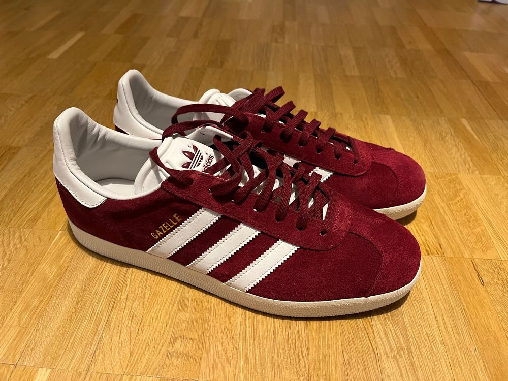 gazelle rouge bordeaux