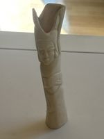 Figur aus Knochen geschnitzt alt Zustand siehe Bilder (I33)